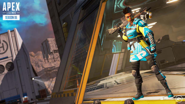 Bangalore from Apex Legends.